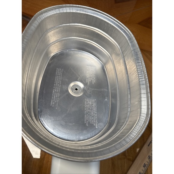 Vintage Rival Crock Pot 3755 Slow Cooker 5.5 Qt Oval Herb Garden Stoneware - Picture 8 of 16